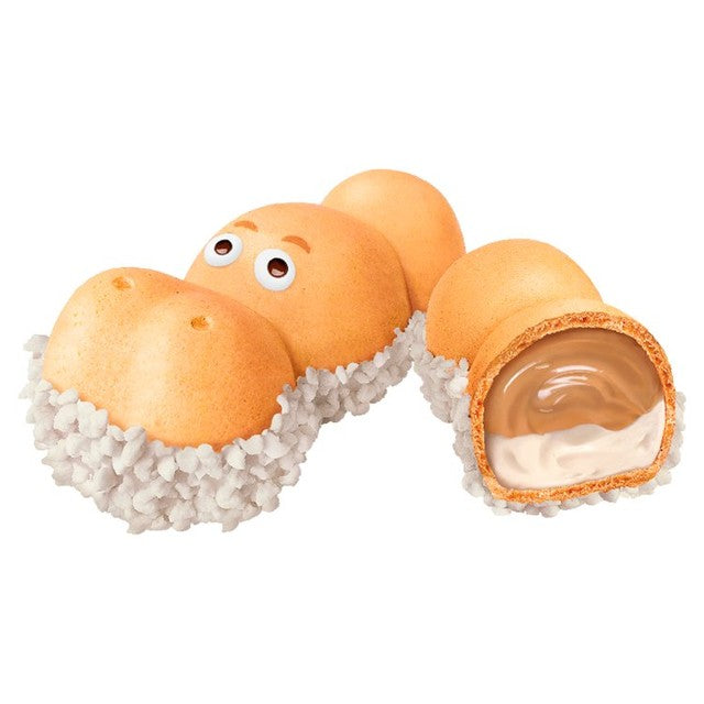 Kinder Happy Hippo milk and hazelnut crispy wafer biscuits 103.5g, UK version