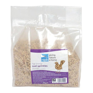 RSPB High Energy Suet Sprinkles Wild Bird Food 1500g