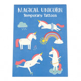 Rex London magical unicorn temporary tattoos 3x5cm, imported from the UK