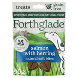 M&S Forthglade National Trust Natural Soft Bite Treats Salmon with Herring Dog Treats 90g- Buy online at McGrocer