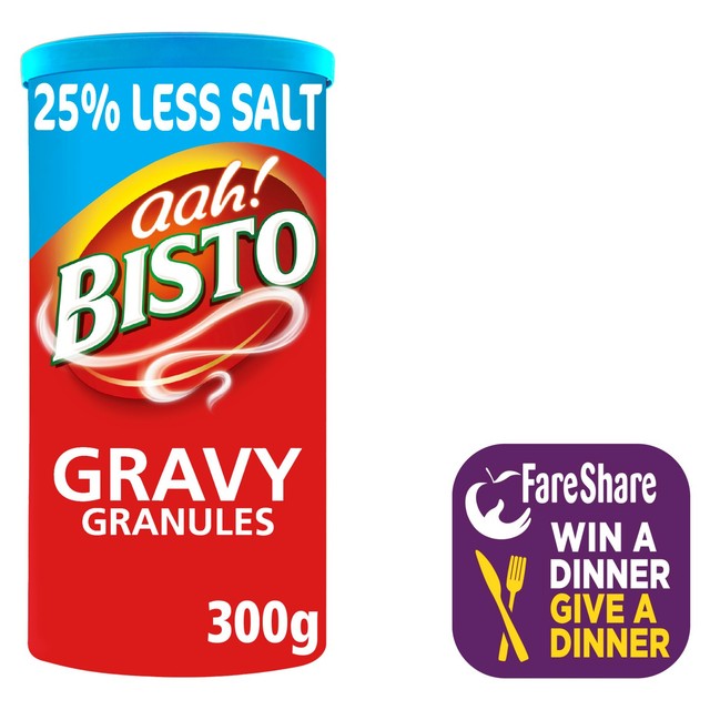 Bisto reduced salt gravy granules 300g - British product