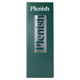 PLENISH shot glass, imported from the UK