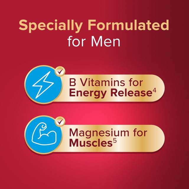 Seven Seas men's omega-3 and multivitamin supplement (British brand)