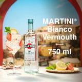 Martini Bianco white vermouth aperitivo 75cl, imported from the UK