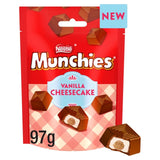 Munchies Vanilla Cheesecake Flavour chocolate sweets 97g, imported from the UK