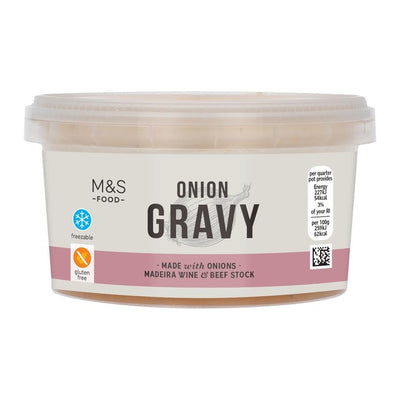 M&S M&S Onion Gravy with Madeira Wine and Roast Beef Stock 350g- Buy online at McGrocer