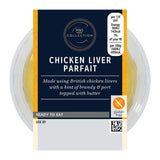 M&S chicken liver parfait with brandy and port 140g, imported from the UK