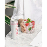 Served raspberry hard seltzer 250ml can (British brand)