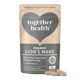 M&S Together Health Organic Lions Mane Mushroom Supplement 60 Capsules- Buy online at McGrocer