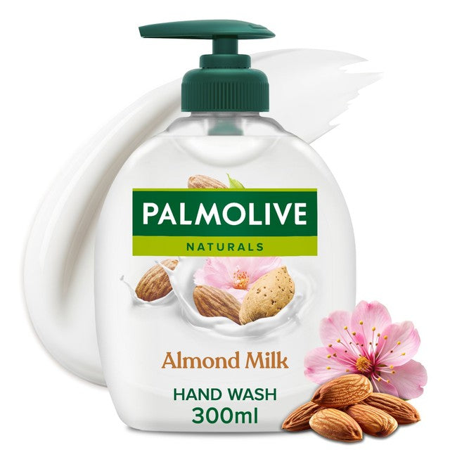 Palmolive Liquid Hand Soap Almond Milk 300ml, imported from the UK