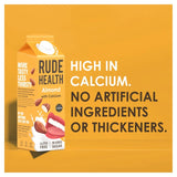 Rude Health almond drink chilled 1L, imported from the UK