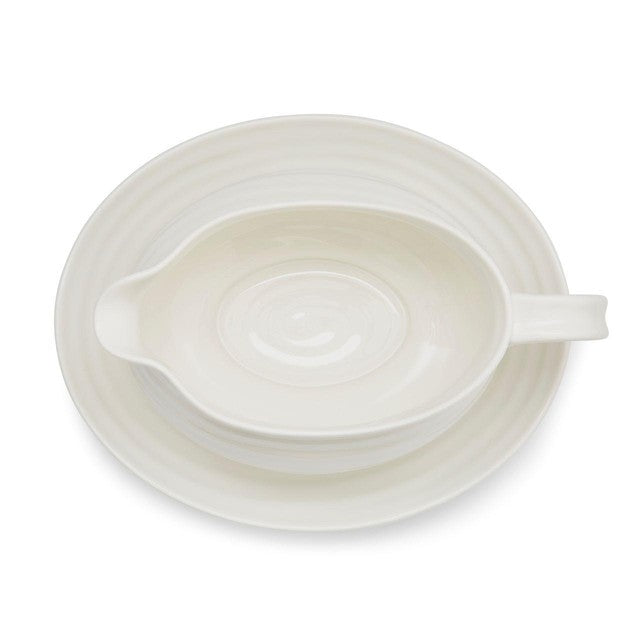 Sophie Conran Gravy Boat & Stand White 1pt (British brand)
