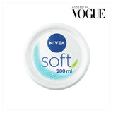 Nivea Soft Moisturiser Cream 200ml, imported from the UK