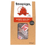 Teapigs Pumpkin Spice Chai tea infusion 15 temples, UK version