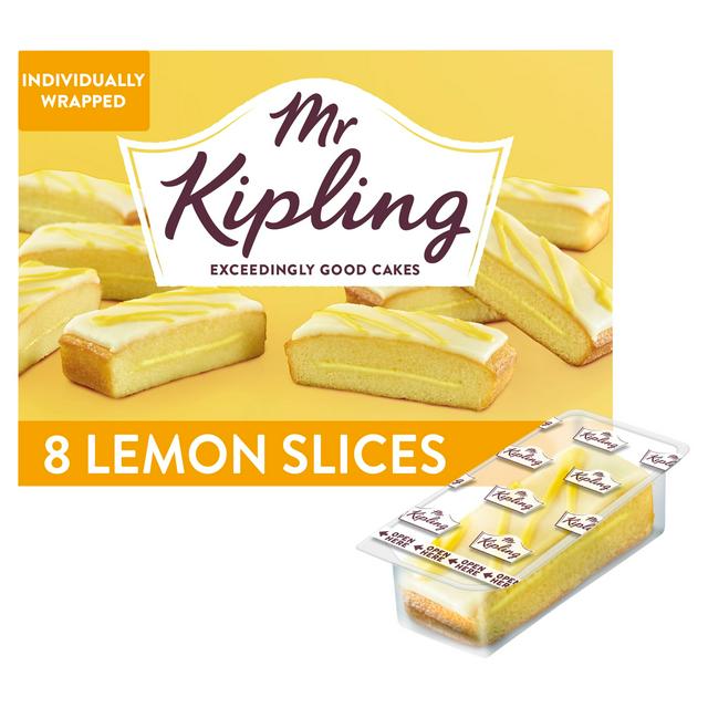 Mr Kipling Lemon Layered Cake Slices x8