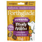 M&S Forthglade Meaty Nibbles Chicken with Liver Grain-Free Dog Treats 70g- Buy online at McGrocer