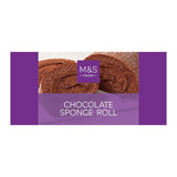 M&S M&S Chocolate Sponge Roll Cake Bar 225g- Buy online at McGrocer