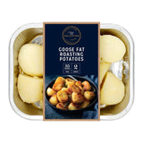 M&S roast potatoes with goose fat 450g, imported from the UK