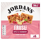 M&S Jordans Frusli Cranberry & Apple Chewy Cereal Bars 6 x 25g- Buy online at McGrocer