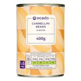Ocado Cannellini Beans in Water 400g, imported from the UK