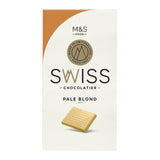 M&S M&S Swiss Golden Blond White Chocolate Bar 125g- Buy online at McGrocer