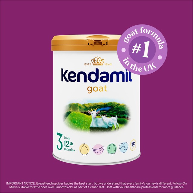 Kendamil goat toddler milk stage 3 800g, UK version