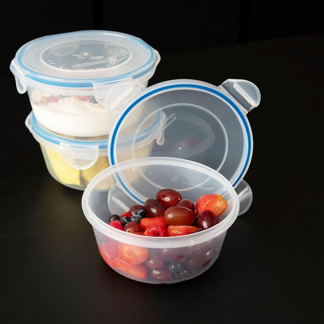 Addis Clip Tight round food storage containers 700ml - British product