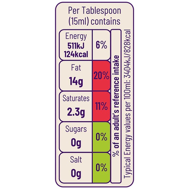 Ocado groundnut oil 500ml, imported from the UK