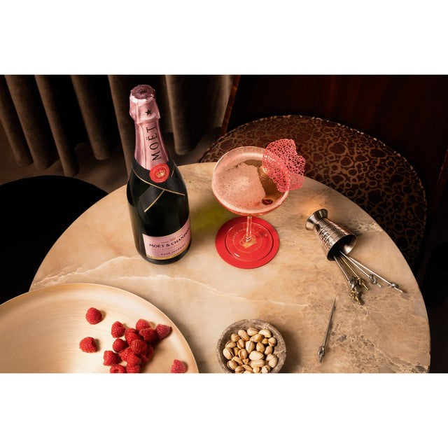 Moet & Chandon Rose Imperial Champagne 75cl, imported from the UK