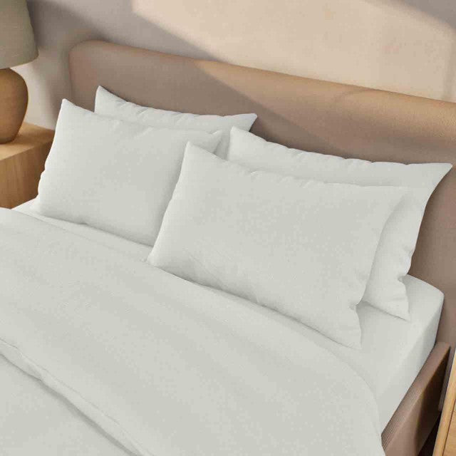 M&S brushed cotton pillowcases white set of two - British product