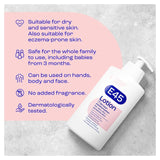E45 Moisturising Body Lotion for Dry & Sensitive Skin 500ml - British product