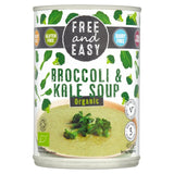 Free & Easy broccoli and kale soup 400g - British product