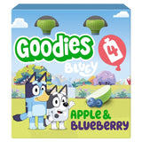 Goodies fruit pouch Apple & Blueberry multipack (British brand)