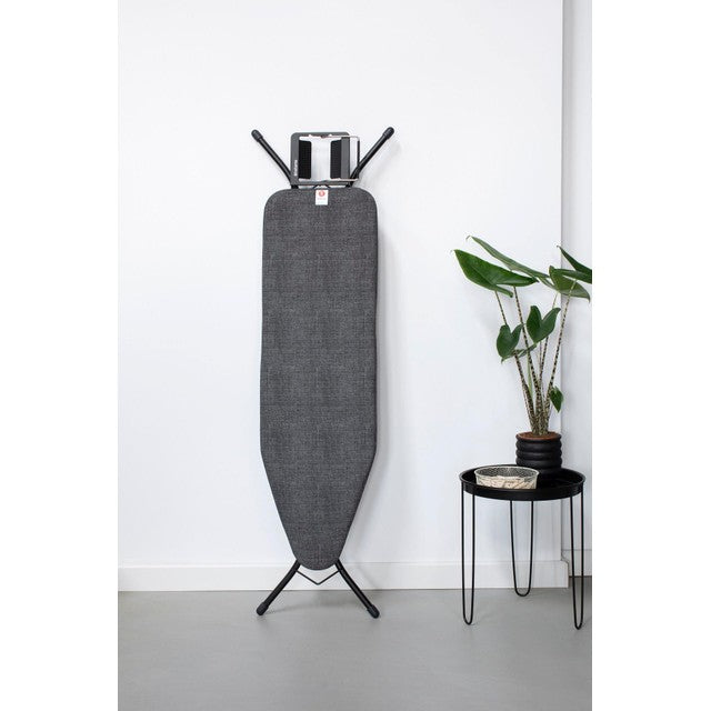 Brabantia Denim Black ironing board cover with 2mm foam - British product