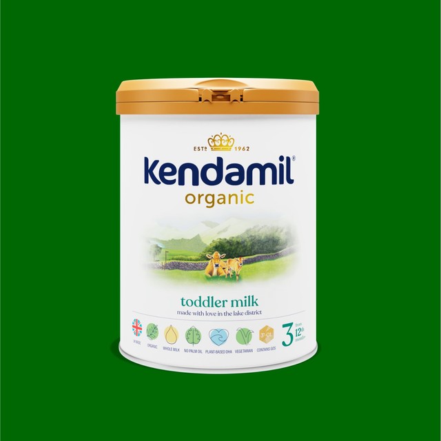Kendamil Organic Toddler Milk Stage 3 800g, UK version