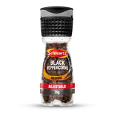 M&S Schwartz Black Peppercorn Grinder 35g- Buy online at McGrocer