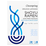 M&S Clearspring Japanese Shoyu Ramen Noodles with Soya Sauce Soup Packet Noodles 210g- Buy online at McGrocer
