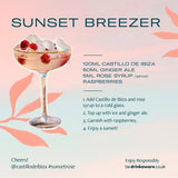 Castillo de Ibiza pale rosé wine 75cl - British product