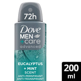 Dove Men+Care Advanced Eucalyptus and Mint Anti-Perspirant Deodorant Spray 200ml