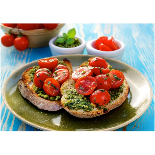 Le Conserve Della Nonna vegan green pesto sauce 190g, UK version