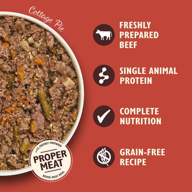 Lily's Kitchen Cottage Pie dog food 400g, UK version