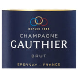 Bottle of Gauthier Brut Champagne 75cl (UK version)