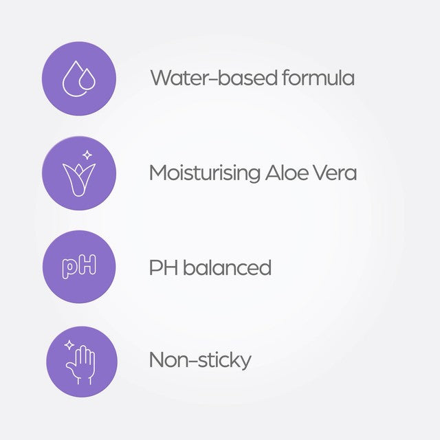So Divine water-based lubricant with aloe vera 100ml (British brand)
