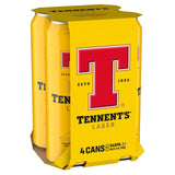 Tennent's lager beer can, UK version