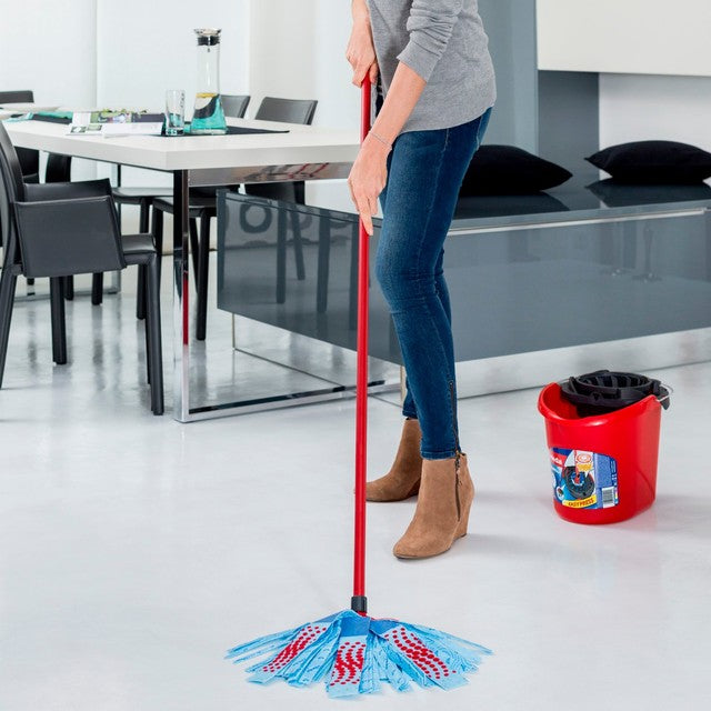 Vileda Supermocio 3 Action Compact floor mop (British brand)
