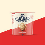 Quaker High Protein Original porridge pot 49g, imported from the UK