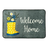 M&S Mighty Mats Supersoft Washable Mat Welcome Home Wellies- Buy online at McGrocer