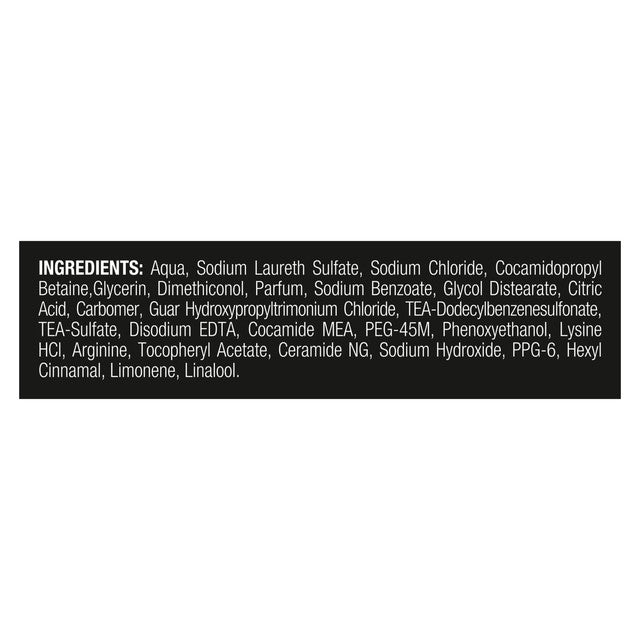 Tresemme Rich Moisture Shampoo, imported from the UK