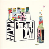 Woodmansterne Cheers Beer birthday card 25g - British product