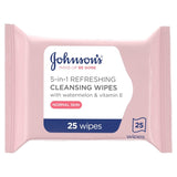 M&S Johnson's Make Up Be Gone Spring Flowers Refreshing Cleansing Wipes 25 Wipes- Buy online at McGrocer